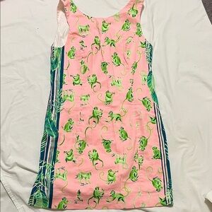 Lilly Pulitzer Pink Dress with Green Accents